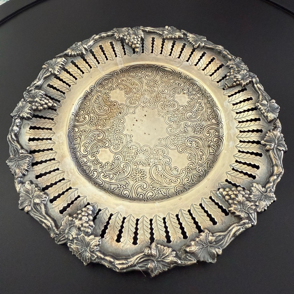 Vintage Norman Old English Reproduction Silver Plate